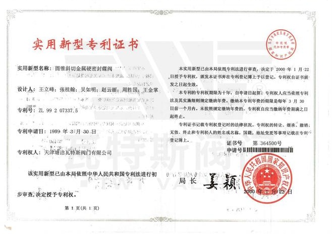 圓錐斜切金屬硬（yìng）密封蝶閥